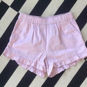 Crewcuts ruffle shorts - NWT